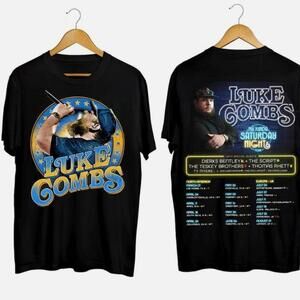 My Kinda Saturday Night Tour 2026 Luke Combs 2 Sided T-Shirt